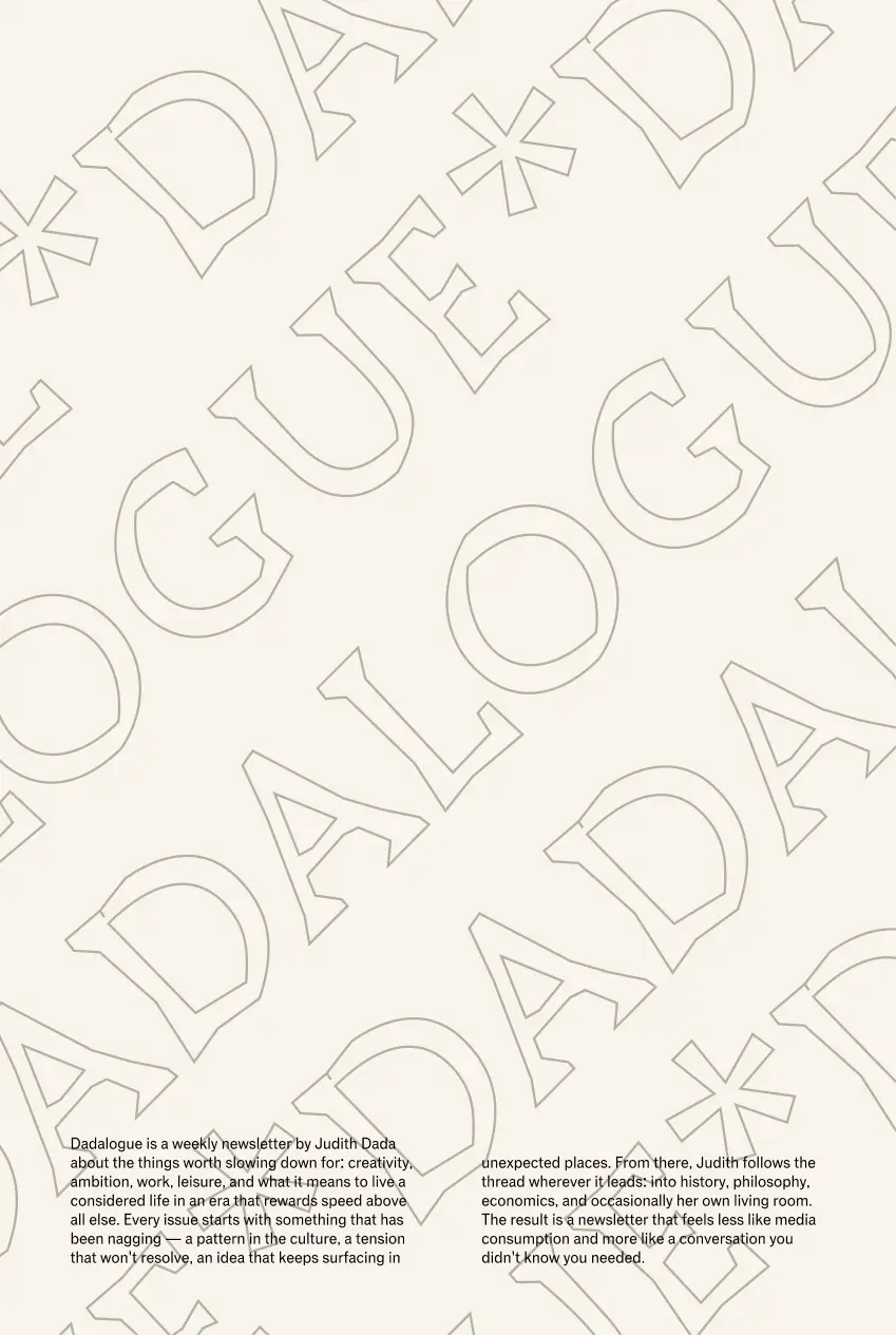 Dadalogue archive issue